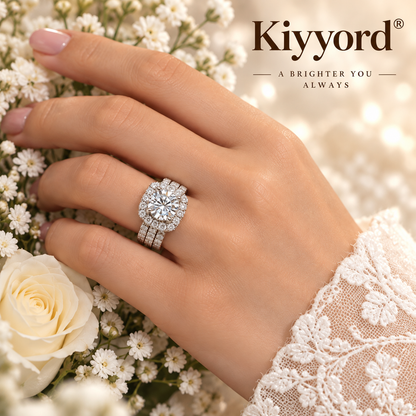 Kiyyord® Sparkling Halo Ring
